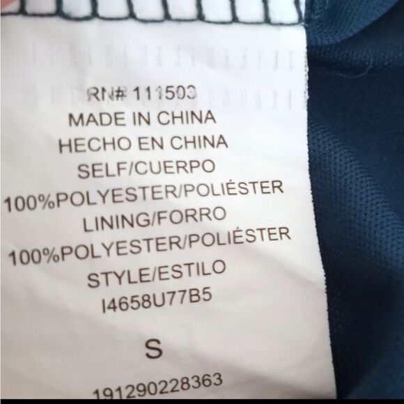 LILY ROSE TEAL COLD SHOULDER DRESS DRESS SZ.S EUC - Picture 6 of 7